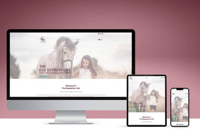 The Equestrian Life website
